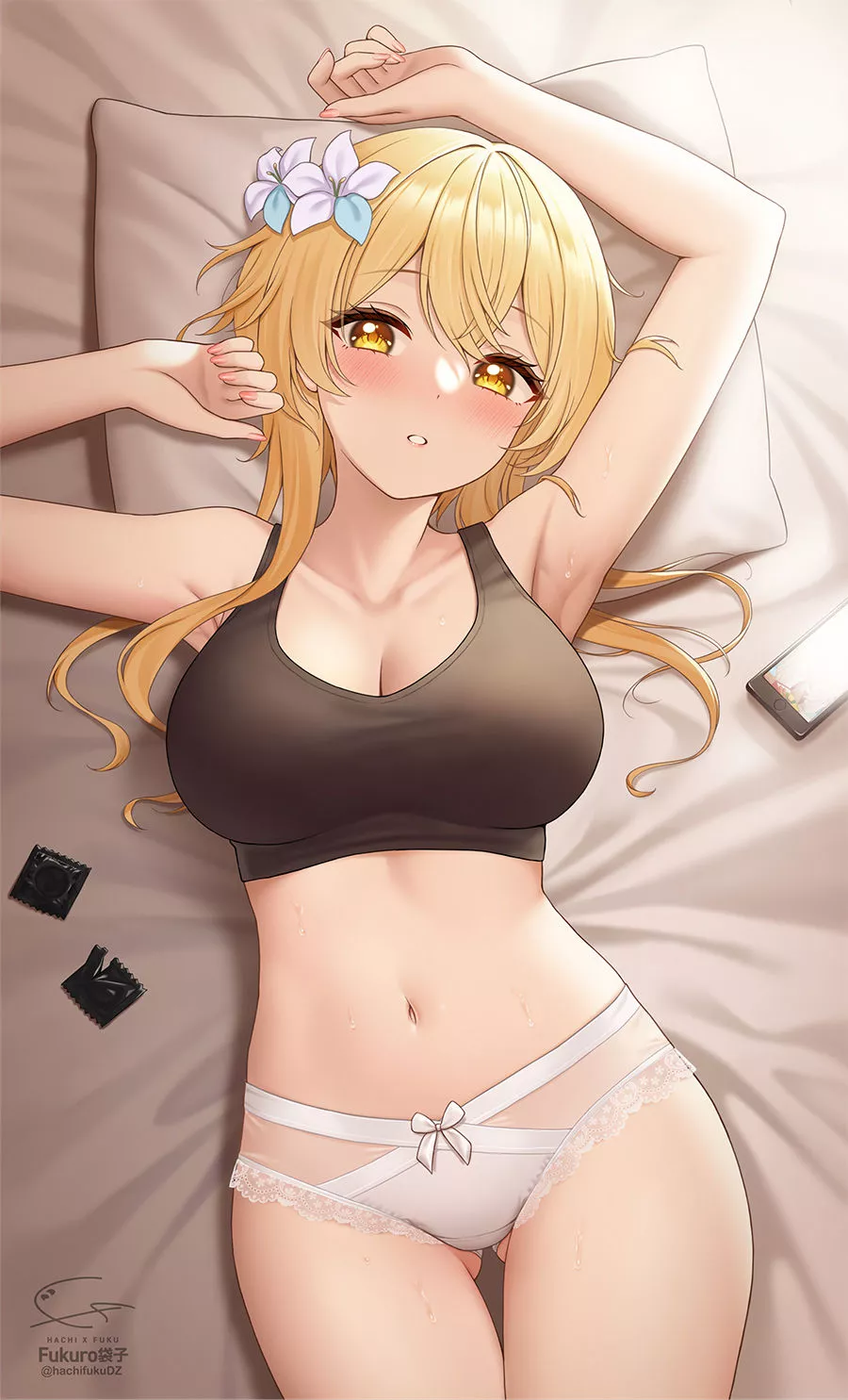 Really love her panties style!