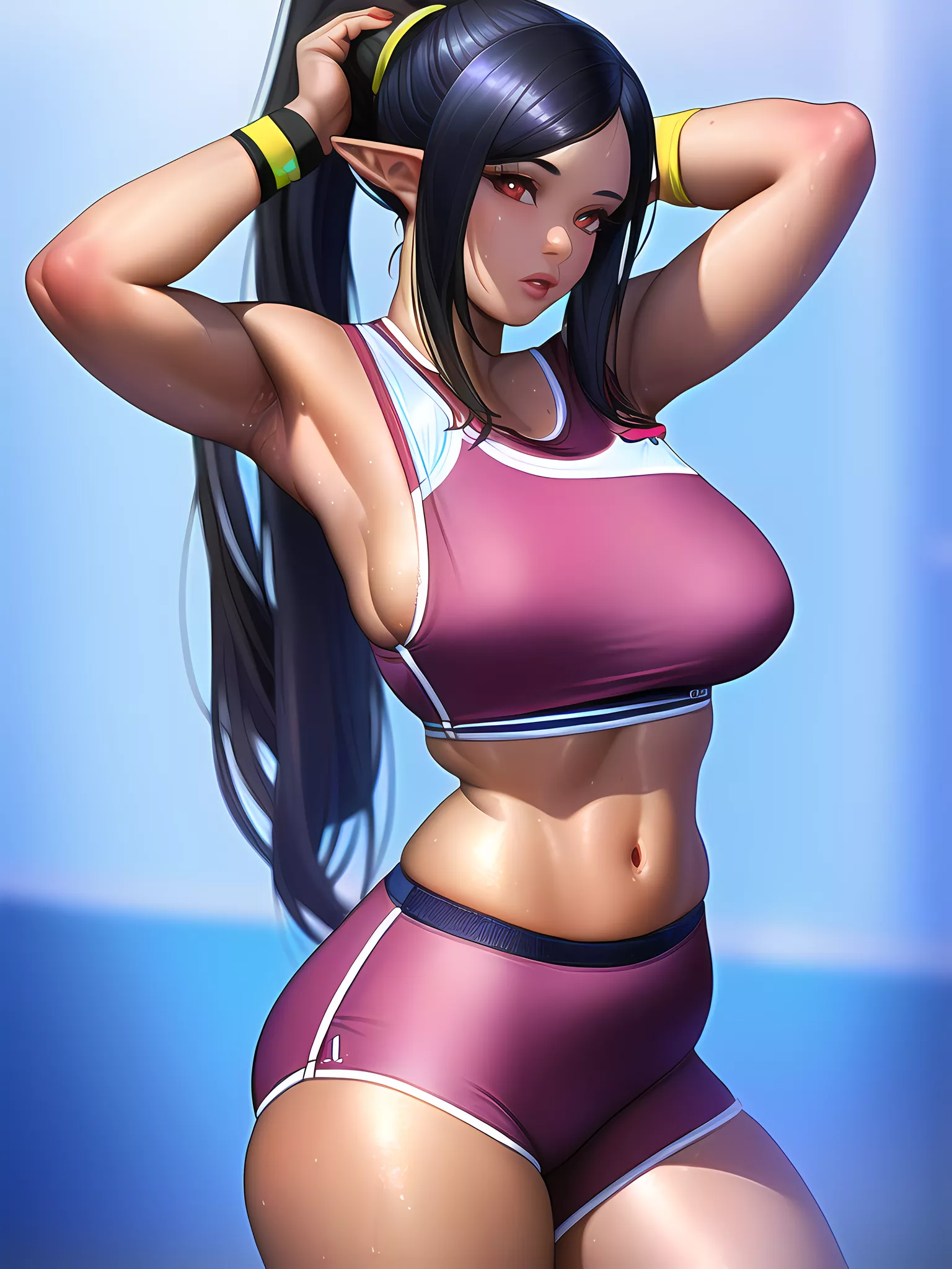 Red-eyed elf