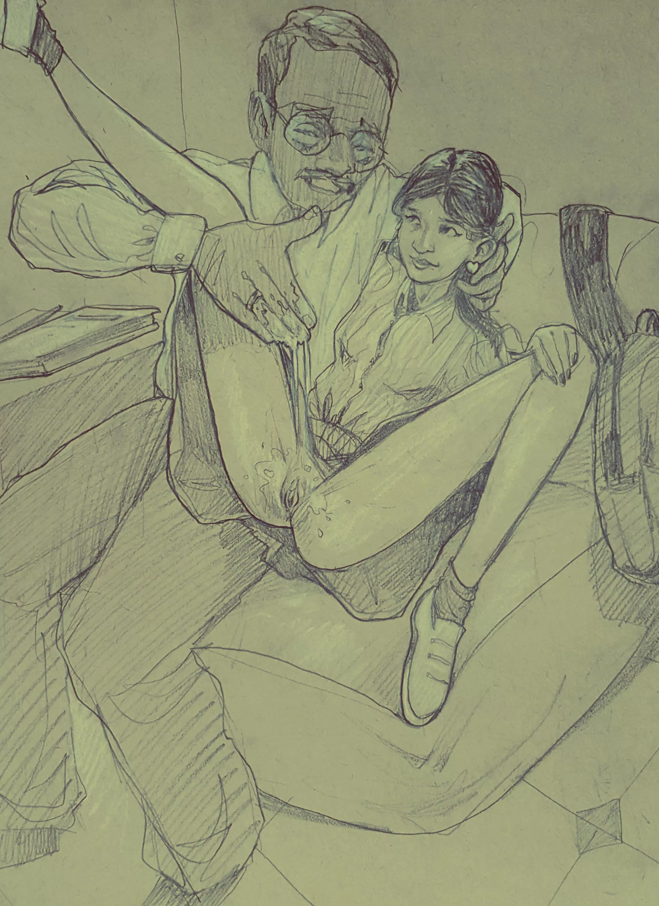 she liked her college teacher(m)