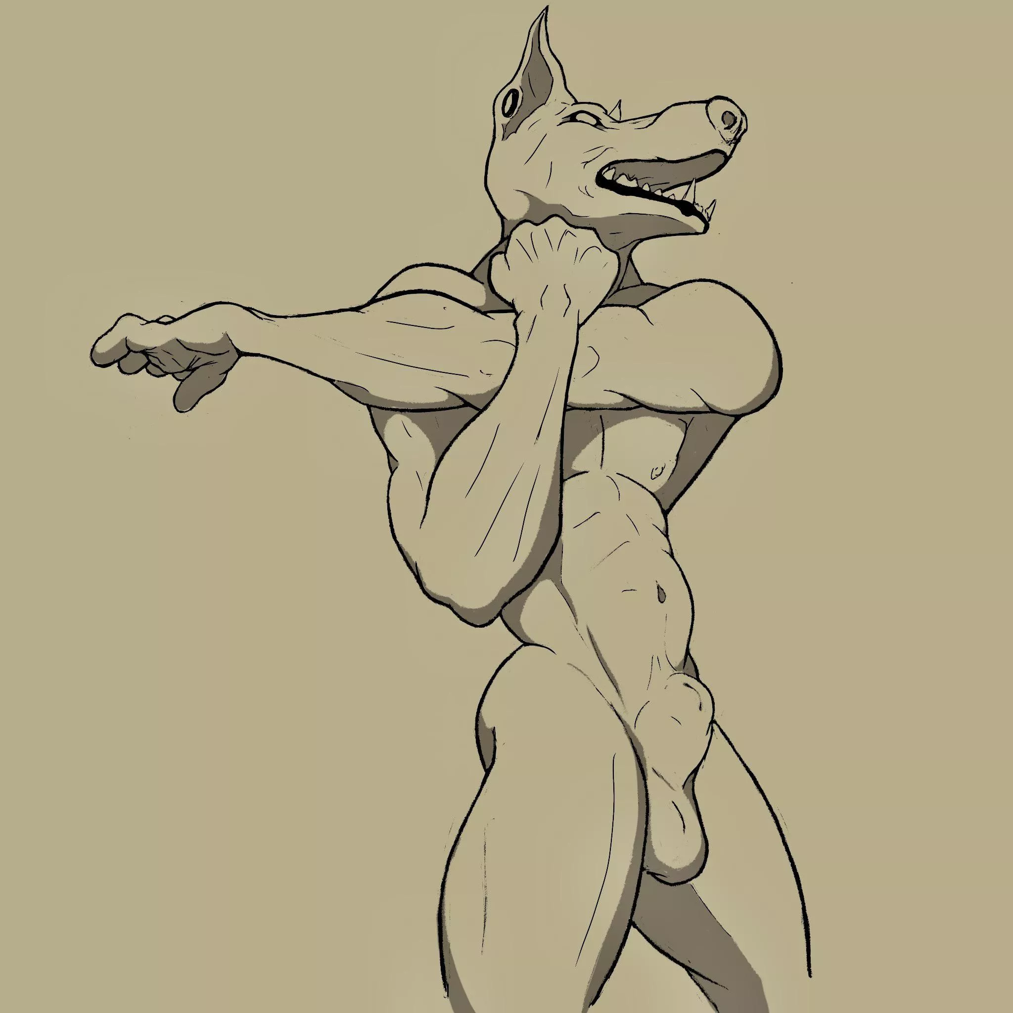 Stretchy boy (me)