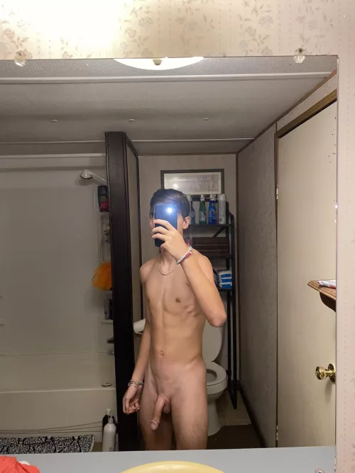 Teen’s body, man’s cock