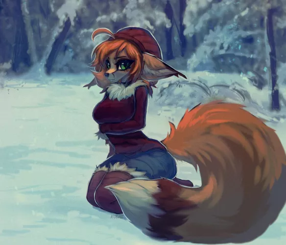 the arrival of winter, by me