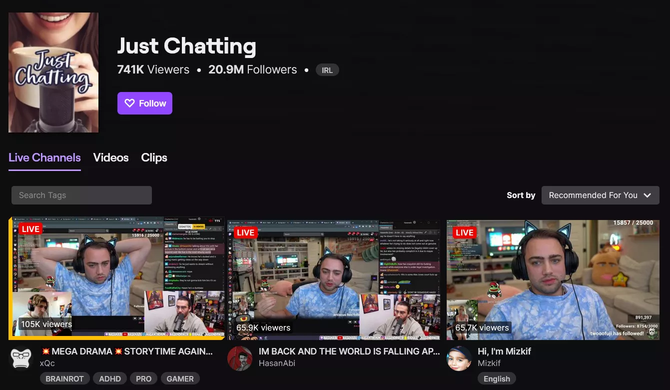 Twitch drama please someone give me a TLDR