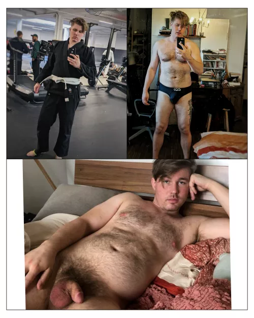 What a difference the layers make. Gym's would never be the same again 😂