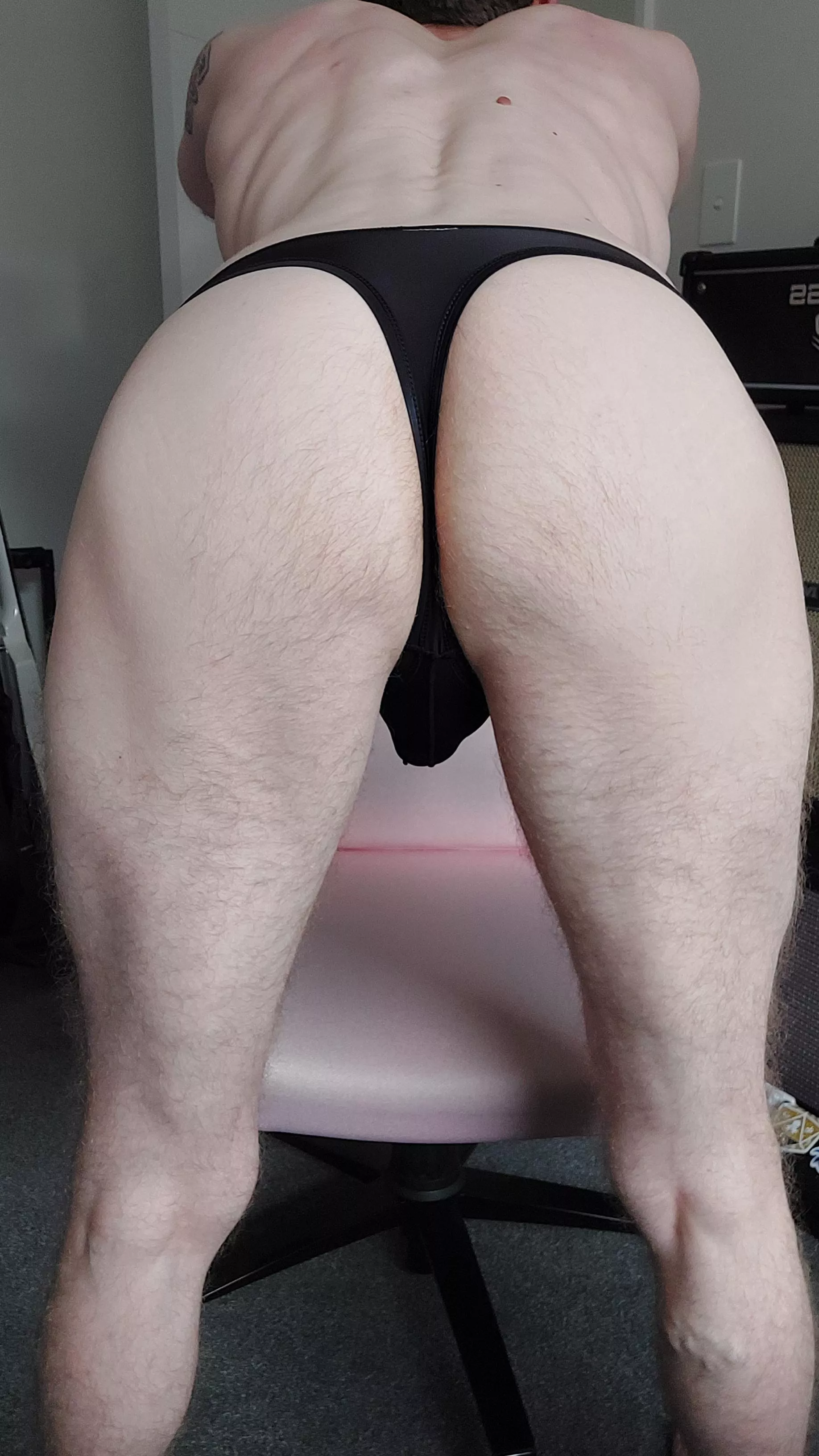 Wore this under my gym shorts today, wonder if anyone noticed.