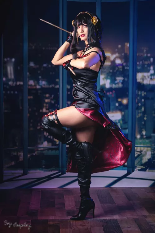 Yor Forger from Spy X Family, cosplayer is me