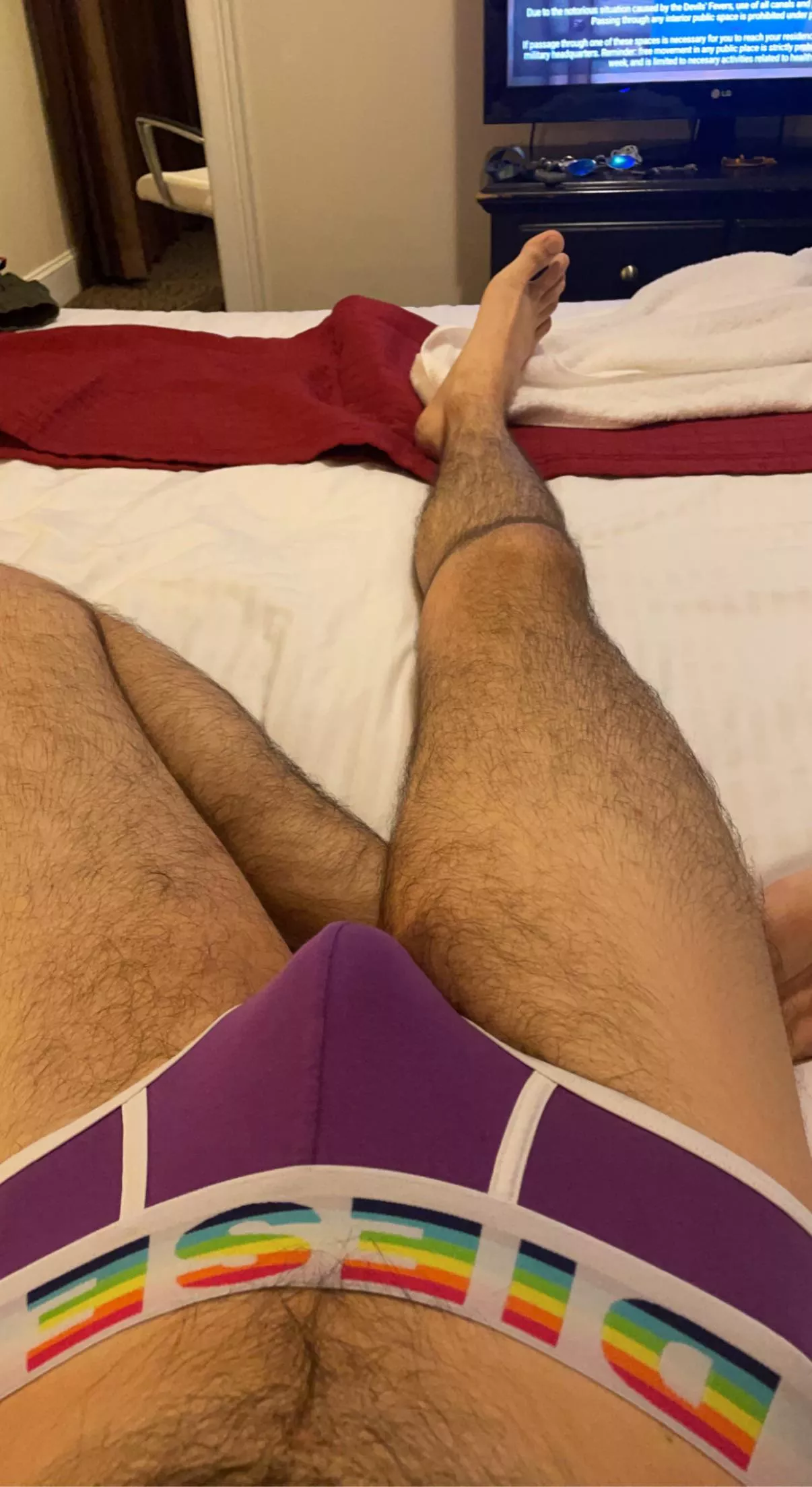 Chilling in my undies