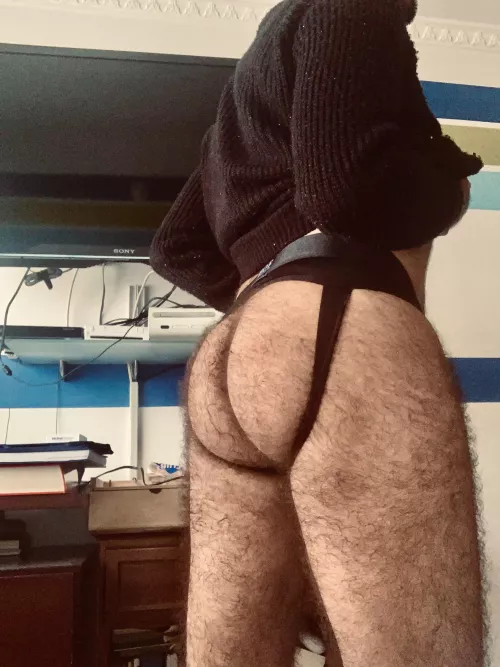 Gotta love hairy ass 😏