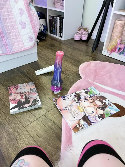 had a lot of fun with my kitalpha last night 💦