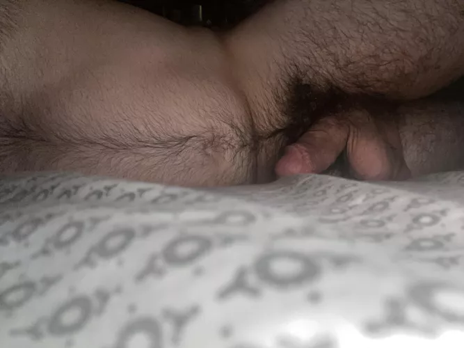 Imagine we’re spooning and this is in ur butt. Could u resist grinding on my softie?