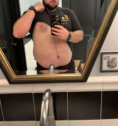 It’s mild but the spice comes from the fact that it’s a secret and exclusive bathroom at Disney world.