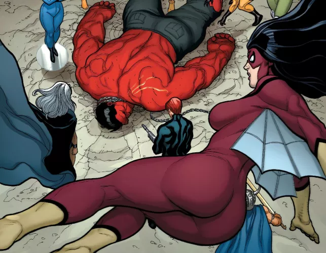 Jessica's Backside [Hulk (2008) #9]