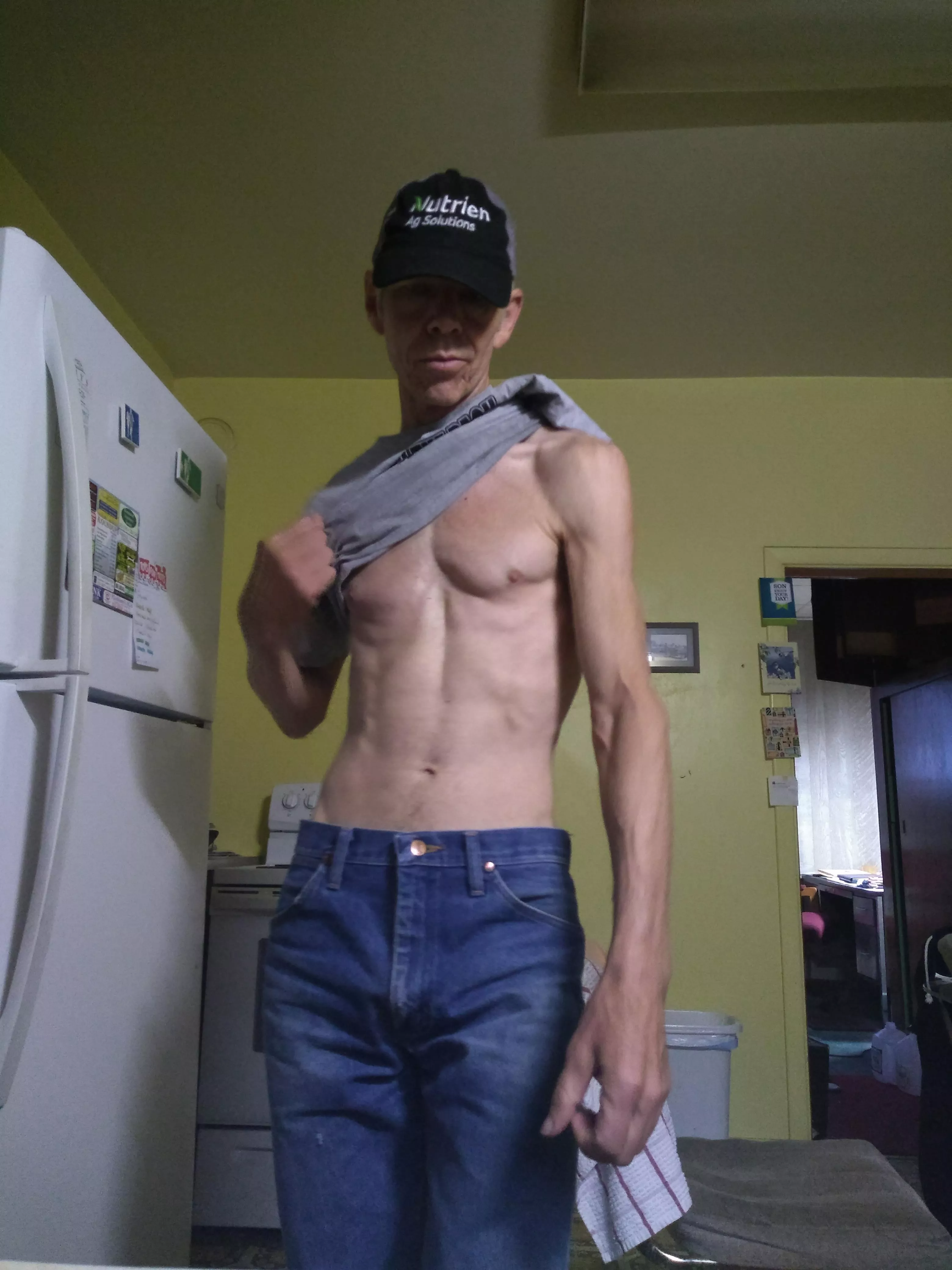 Post run, (m)