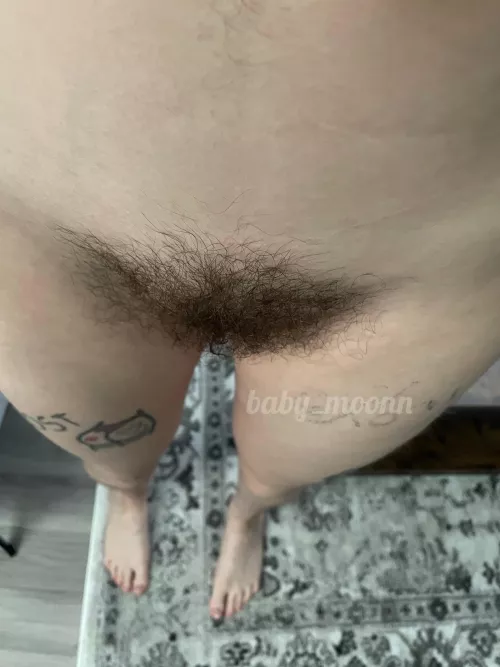POV: you just took my panties off and can’t stop staring at my bush