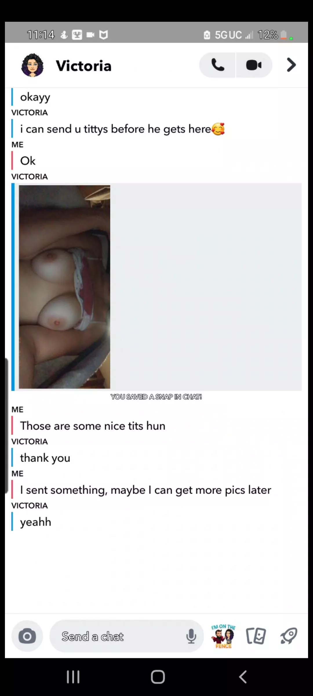 the slut has a bf