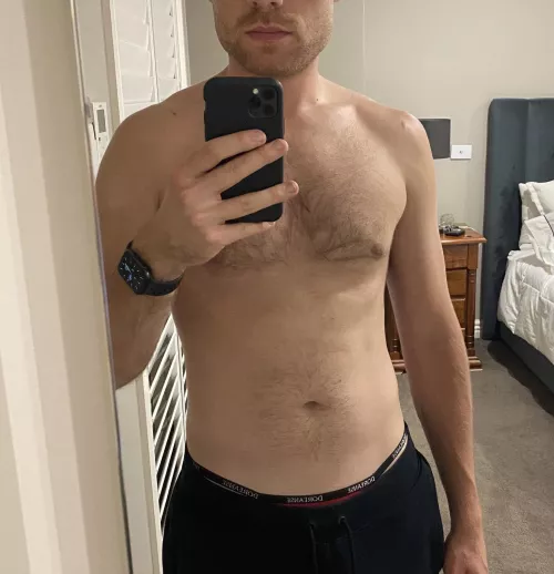 Took my top off in the gym and didn’t realise my thong was peeking through!