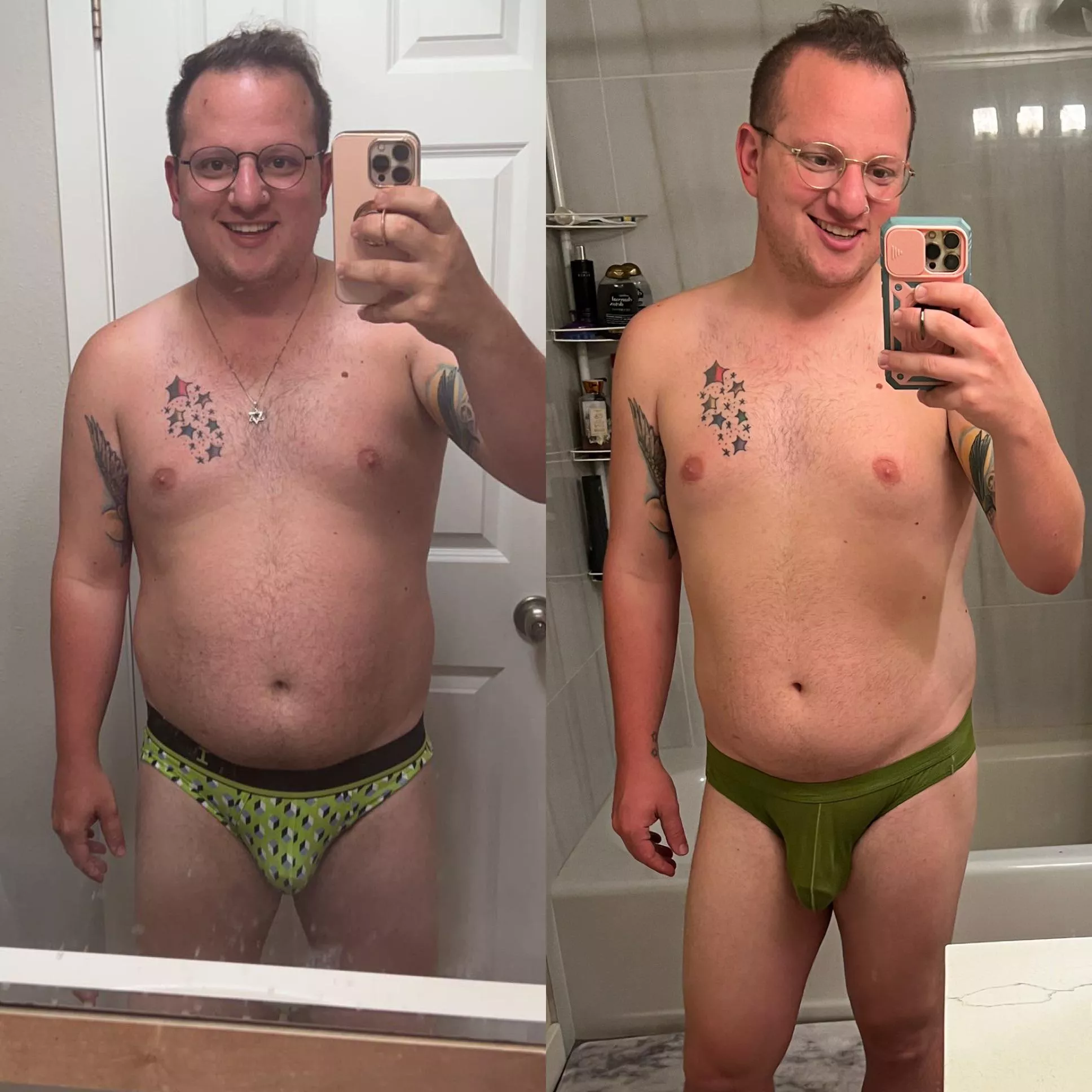 Been on a weight loss journey and am super happy with how far I’ve made it!