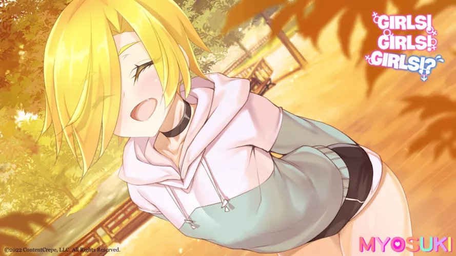 Date with Ayase from Girls! Girls! Girls!? - an Otokonoko visual novel.