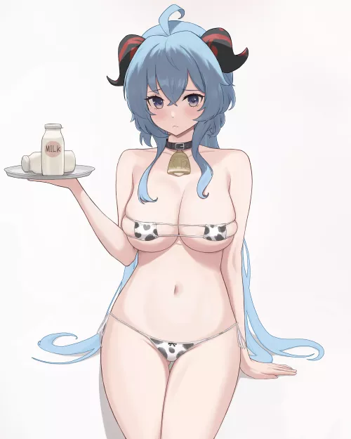 Ganyu Cow Girl Bikini (Yseo) [Genshin Impact]