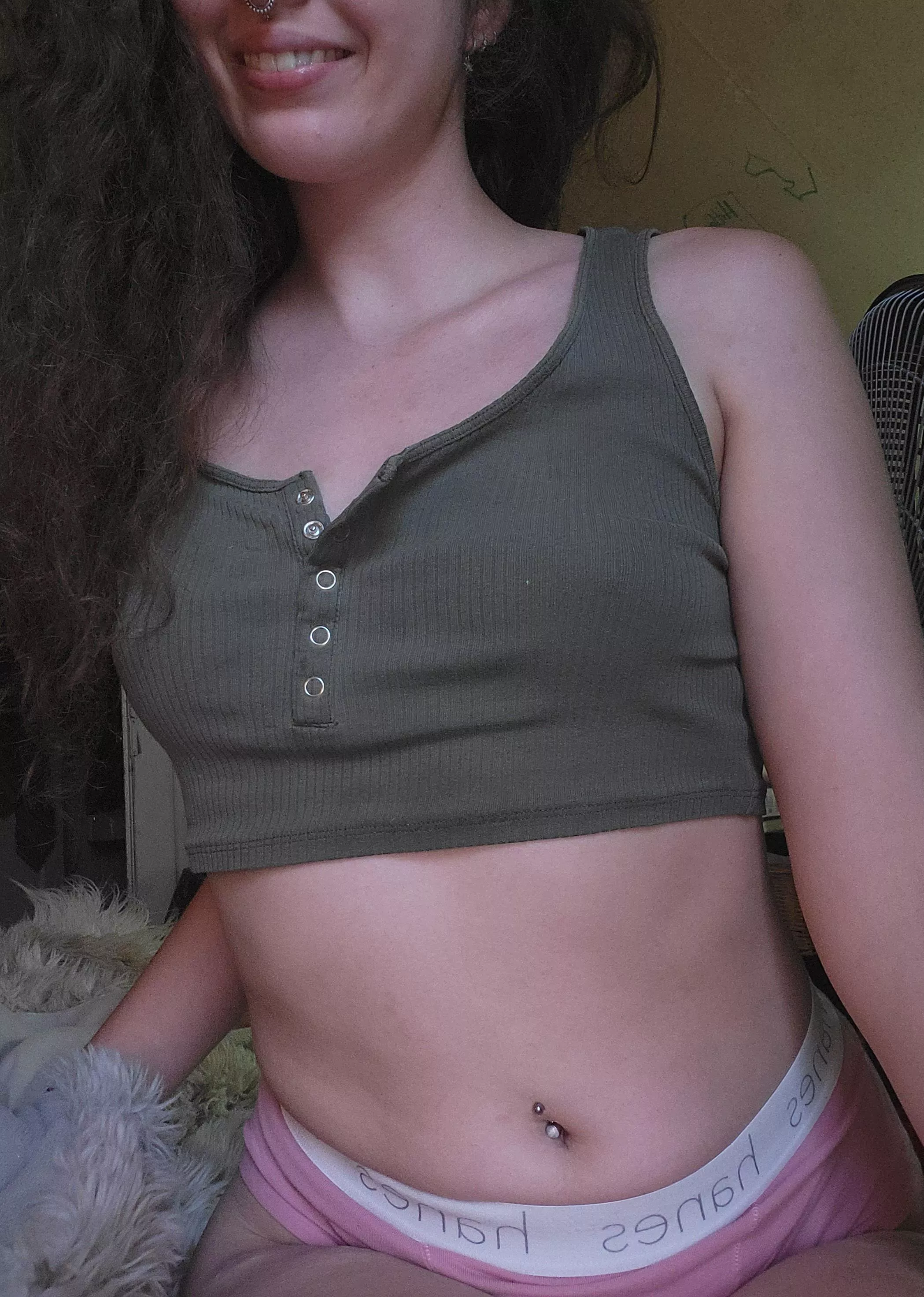 I only wear crop tops