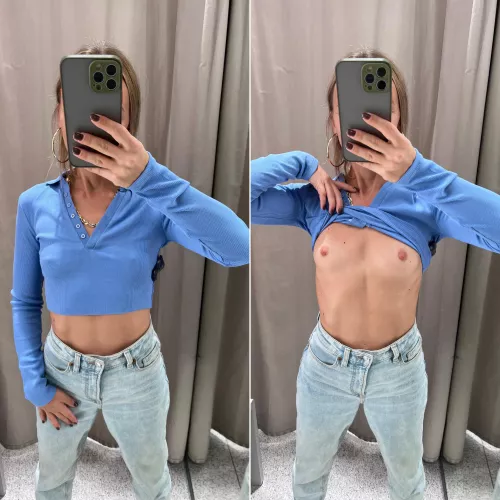 I’m absolutely in love with my cute lil boobies [OC]