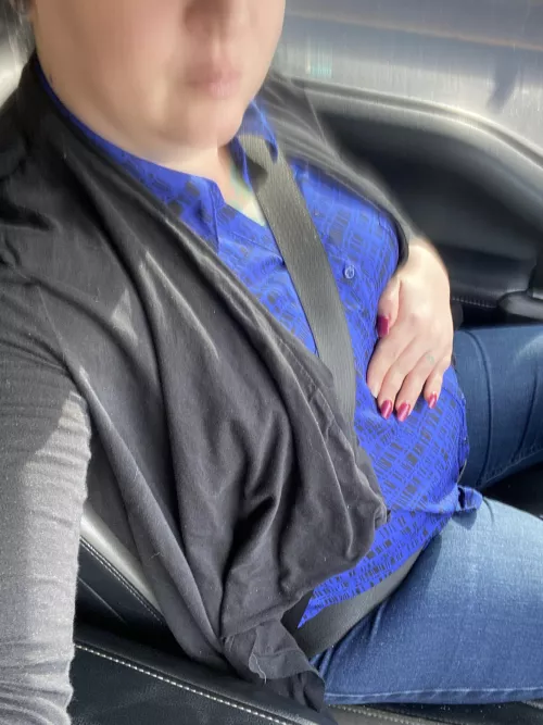 My beautiful wife also sending me pics to remind me that she’s growing her former bulls baby in her.