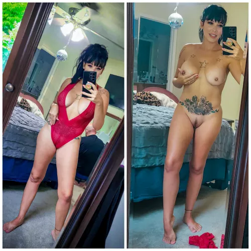 My husband said men don't like mombods anymore... so here's mine at 39...😈💋