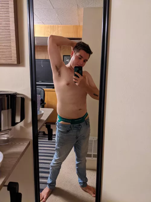 A little chubby but still feeling confident for Jocktober