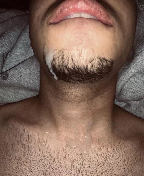 He couldn’t swallow all my cum💦🥵