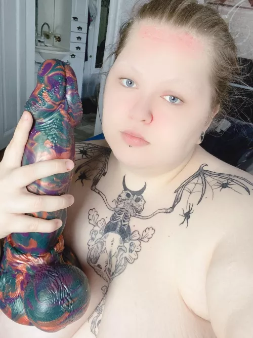 I don’t know if i should be scared to take my Large Ky’el 😂.