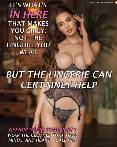 It's more than the shell of clothing 💓