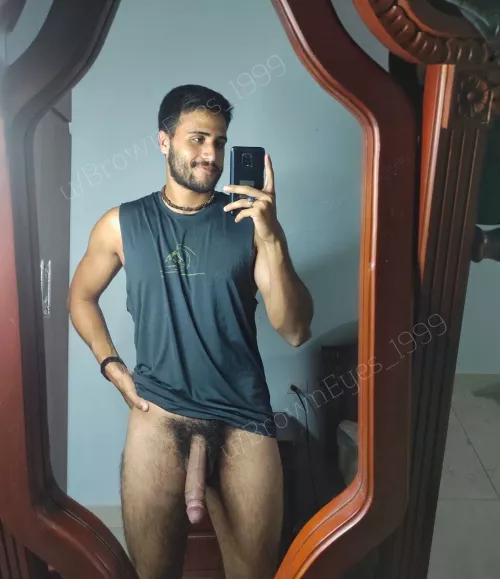 Let's compare our dicks and the loser must suck the other's cock until he cums down his throat.