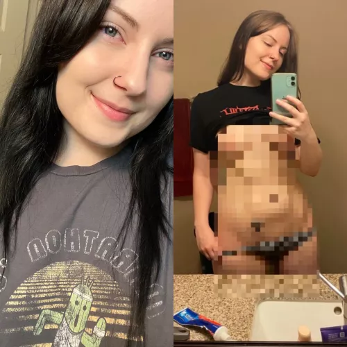 Looking for a black cock to trib her i’ll send you her uncensored nudes if you do Kik LooseJerk