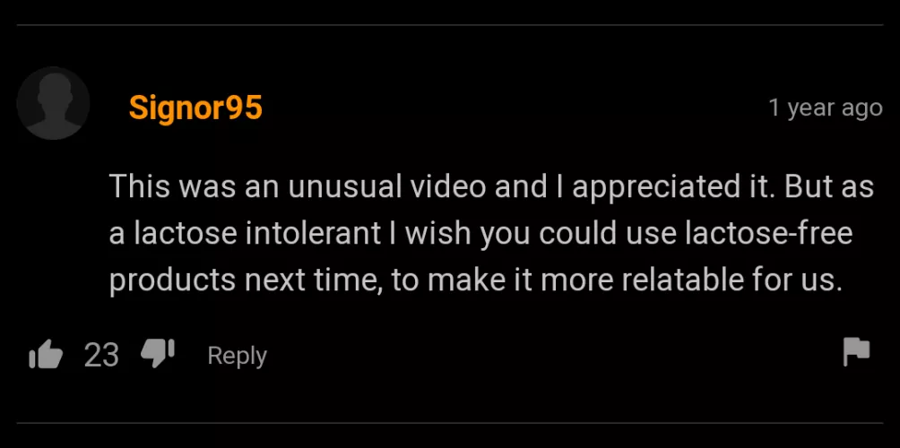 not everybody has to be represented all the time