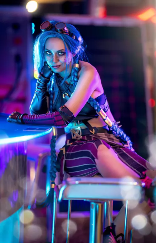 [Photographer]Mikaucosplay as Jinx from the Netflix show Arcane.