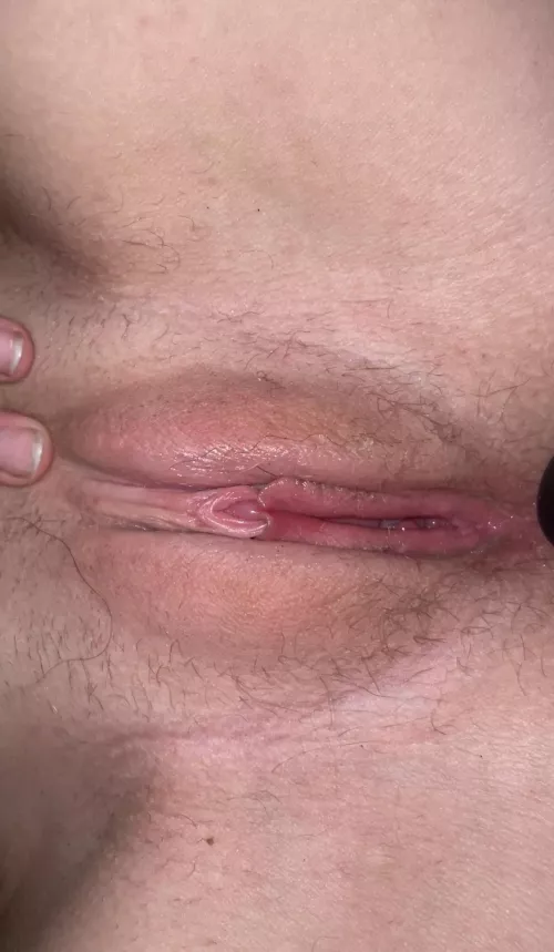 She’s a little fuzzy right now but at least she’s glistening hehe