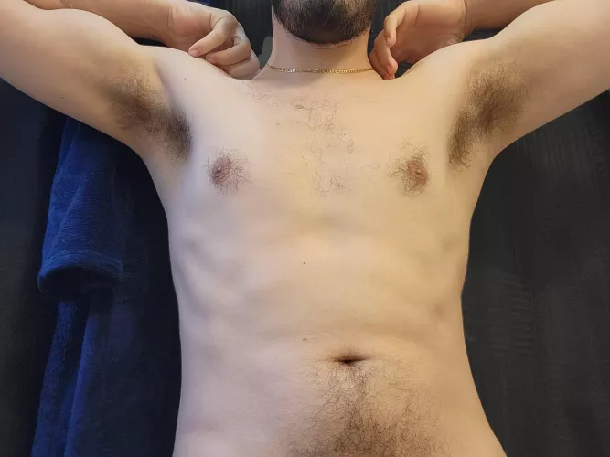 stick your nose in my pits until you can't breath