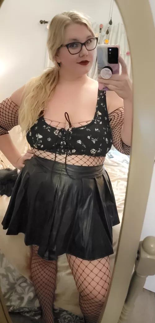 a new look for me, but I love it