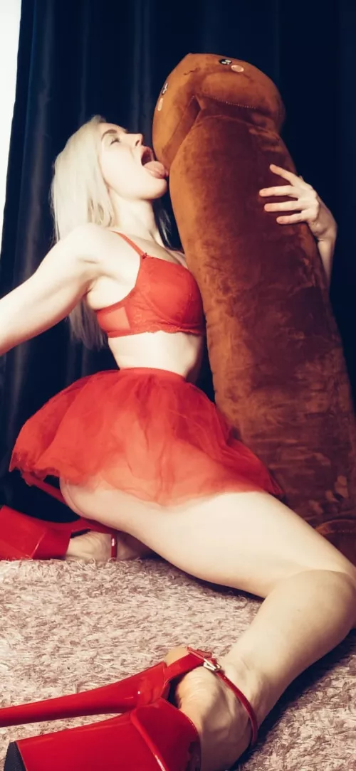 Can I be your slut who can suck your cock whenever you want?