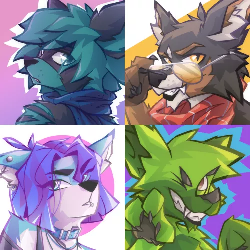 Heyo! Two slots for a headshot comm are open, just DM if u want to grab one! ;)