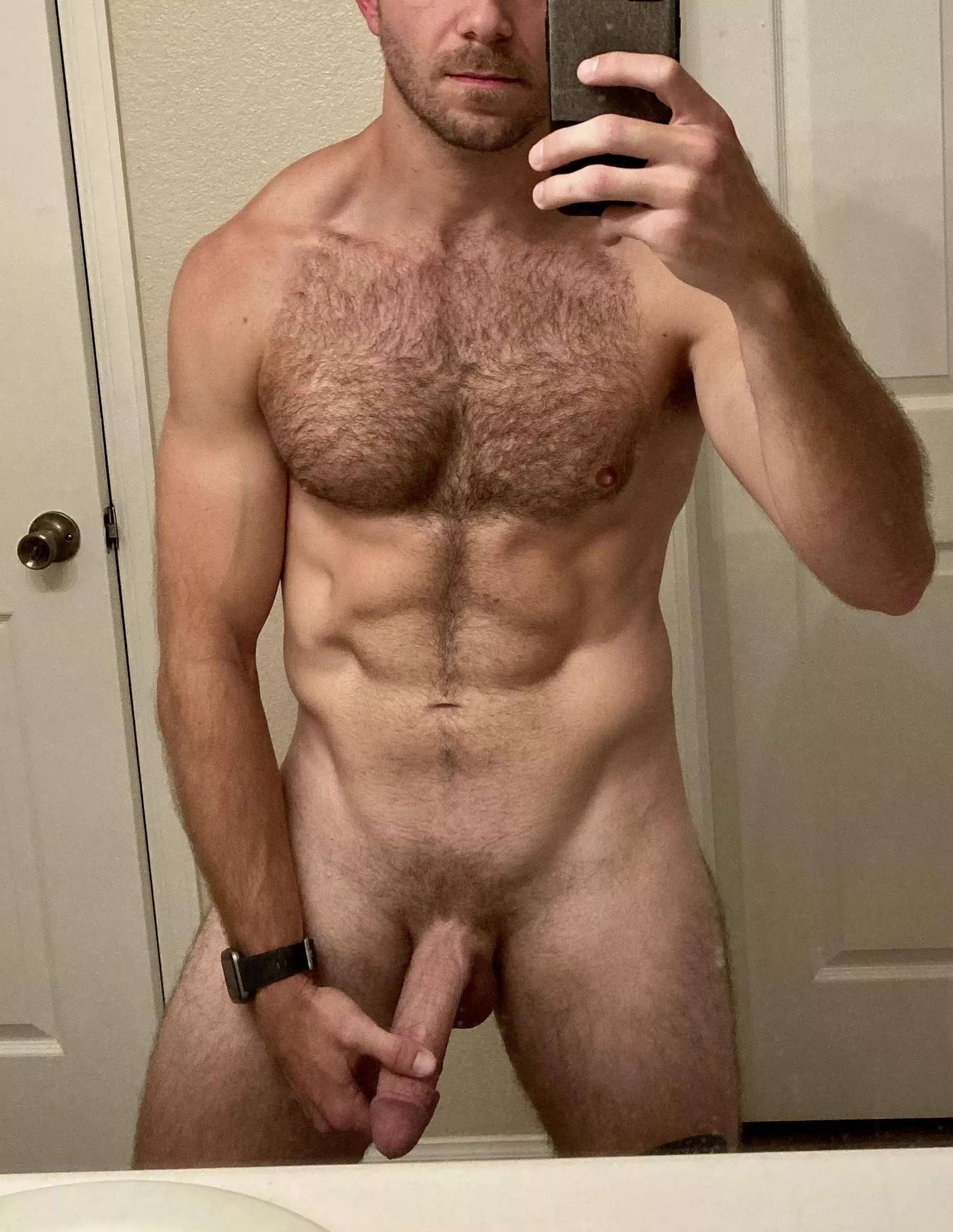 I hope you like a little chest hair