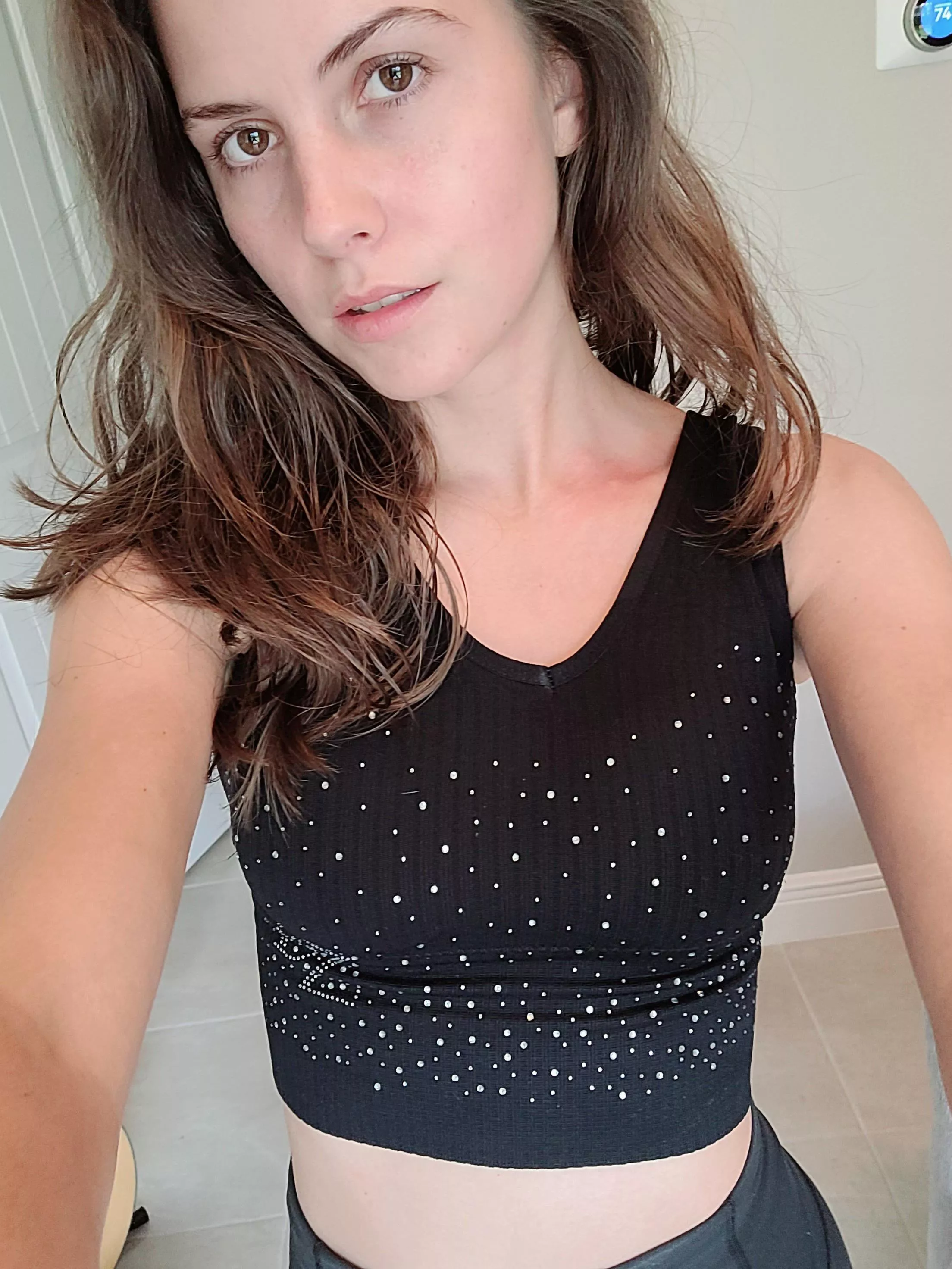 no makeup day 🥰
