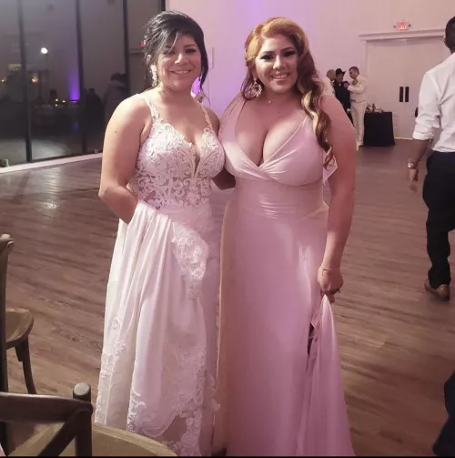 Upstaging the bride on her special day