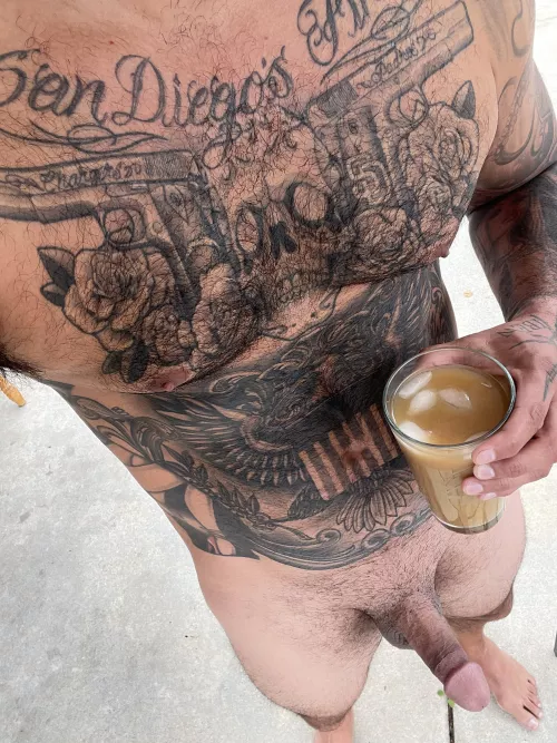 What do you like more in the morning, coffee or cock?