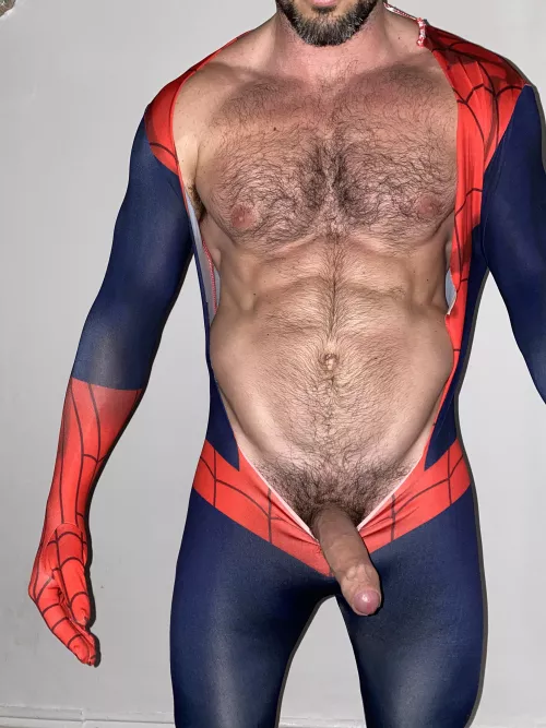 All the bad guys getting webbed 💦