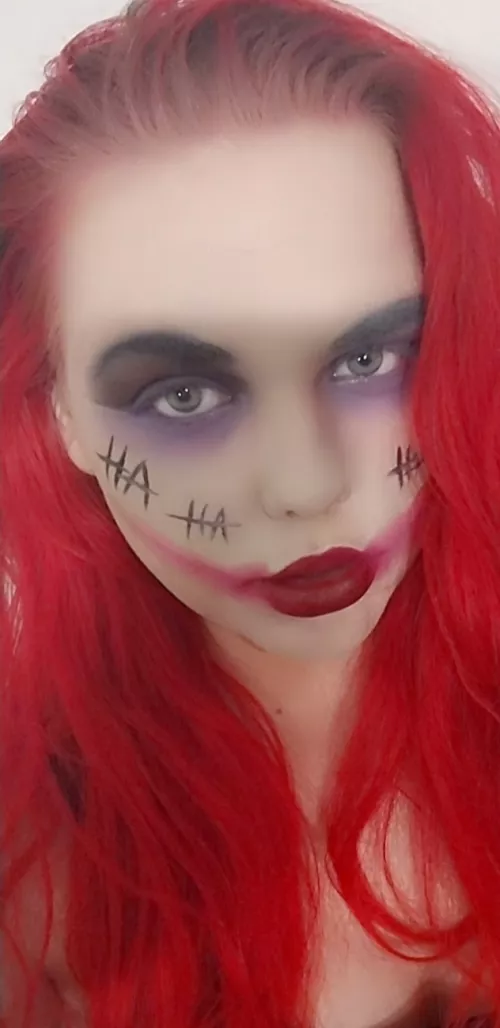 Did my Joker makeup today. What do you think the most underrated or overrated character (s).