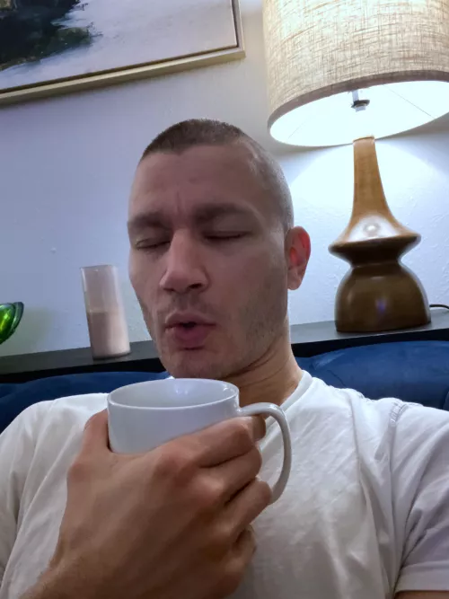 I’m an air bender . I just used my powers on this hot , hot chocolate.