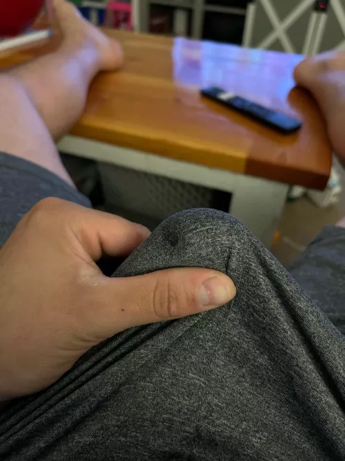 Leaking through my shorts