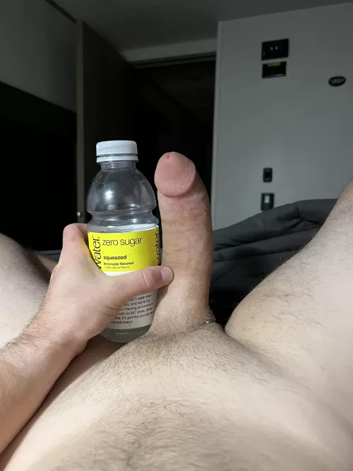 Zero sugar in the bottle, tons of it in my cum 😜