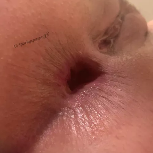 It’s always satisfying to see the results of anal!